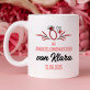 Geschenkset Für den Junggesellinnenabschied der Braut mit einer Tasse und einem Satin-Stirnband