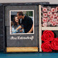 Geschenkset mit Druck auf Acrylglas und Bonbons