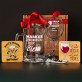 Geschenkset Lustig für Paare mit Weinglas und Bierkrug