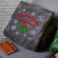 Winterdecke - Decke mit Stickerei