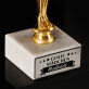 Goldmädchen - Statuette