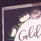 Goldene Hochzeit - Acrylblock