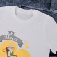 Goldenes Herz - T-Shirt mit Aufdruck für Herren