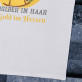 Goldenes Herz - T-Shirt mit Aufdruck für Herren