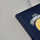 Ein goldenes Herz - Notizbuch A5 mit Aufdruck