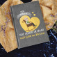Ein goldenes Herz - Notizbuch A5 mit Aufdruck