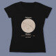 Sternzeichen widder - Schwarzes T-Shirt für Damen