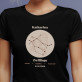 Sternzeichen zwillinge - Schwarzes T-Shirt für Damen