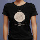 Sternzeichen löwe - Schwarzes T-Shirt für Damen