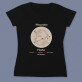 Sternzeichen fische - Schwarzes T-Shirt für Damen