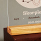 Sternzeichen - Skorpion - Druck auf Acrylglas