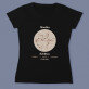 Sternzeichen schütze - Schwarzes T-Shirt für Damen