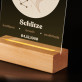 Schütze - Druck auf Acrylglas mit LED Beleuchtung