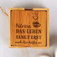 Leben nach dem Kaffee - Tassenuntersetzer