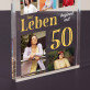 Das Leben beginnt mit 50 - Acrylblock