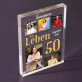 Das Leben beginnt mit 50 - Acrylblock